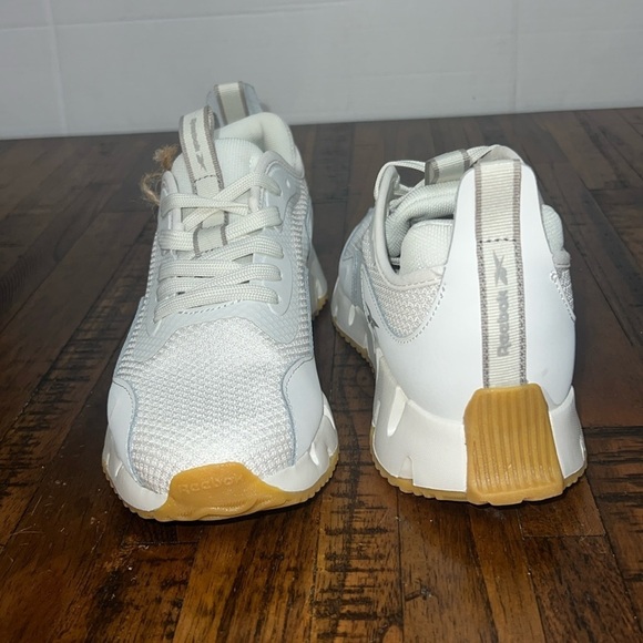 Reebok Ortholite Zig Dynamica Sneakers Athletic Shoes white gray womens 7 NWT - Picture 15 of 16